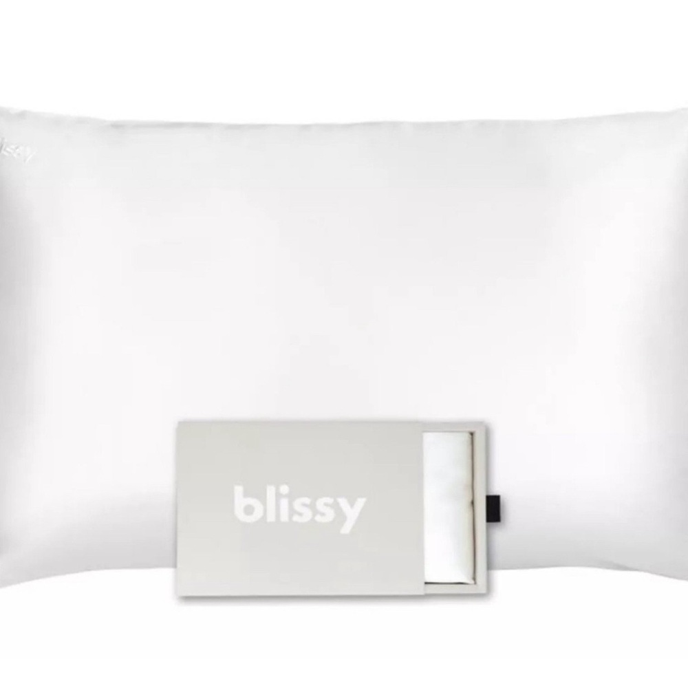 Blissy 100% Mulberry Silk Pillowcase - set of TWO